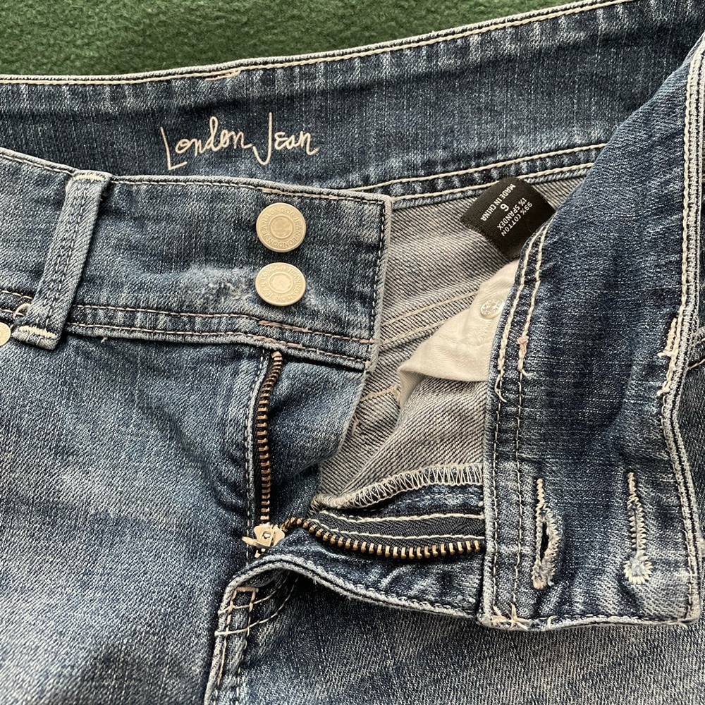 London Jean Denim Shorts - Picture 5 of 10